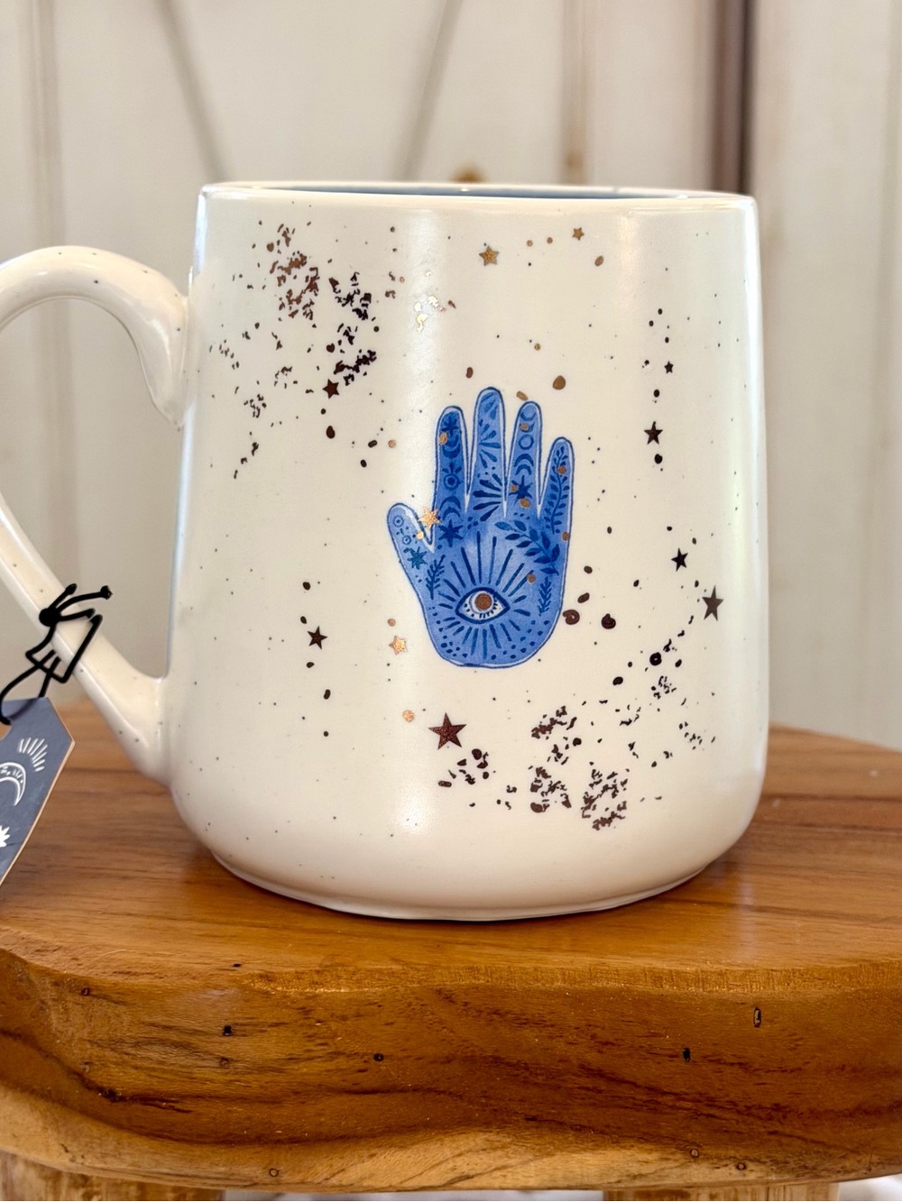 Stay Wild MOON CHILD  Mug Hamsa
Hand Ceramic Coffee or Tea Mug